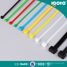 Cravate en plastique de fil de fabricant de serre-câble en nylon d&#39;Igoto